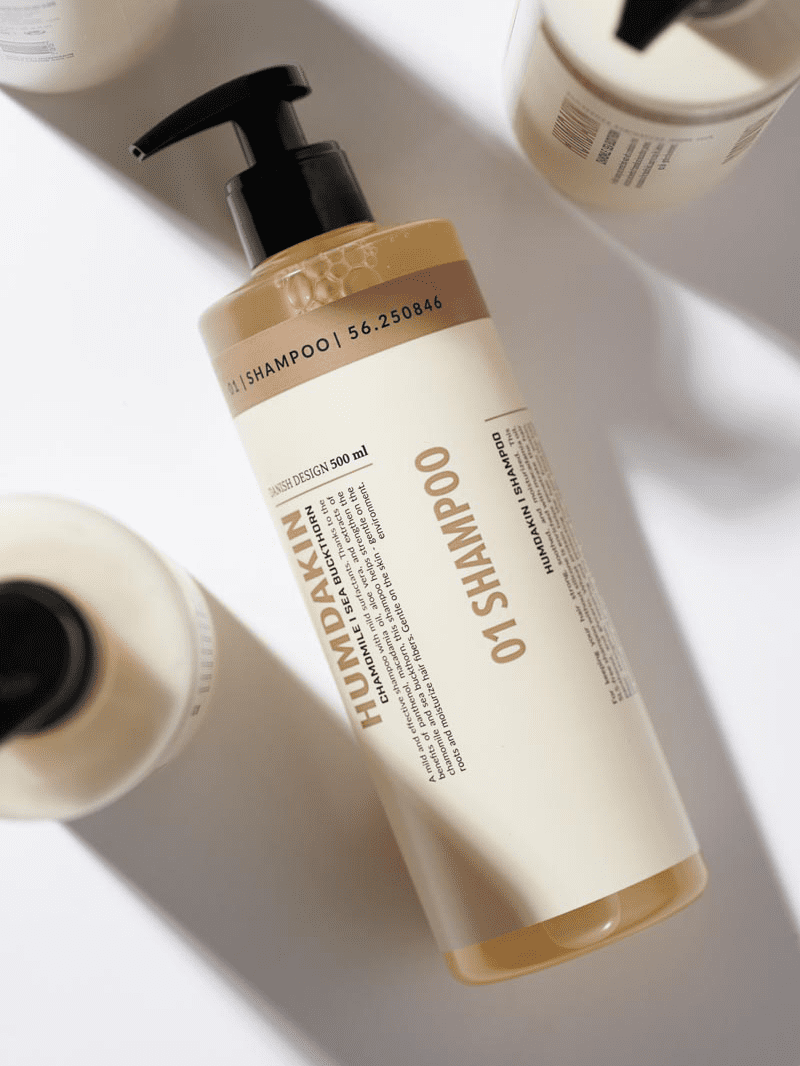 HUMDAKIN 01 Shampoo - Kamille & Havtorn Hair and Body Care 00 Neutral/No color