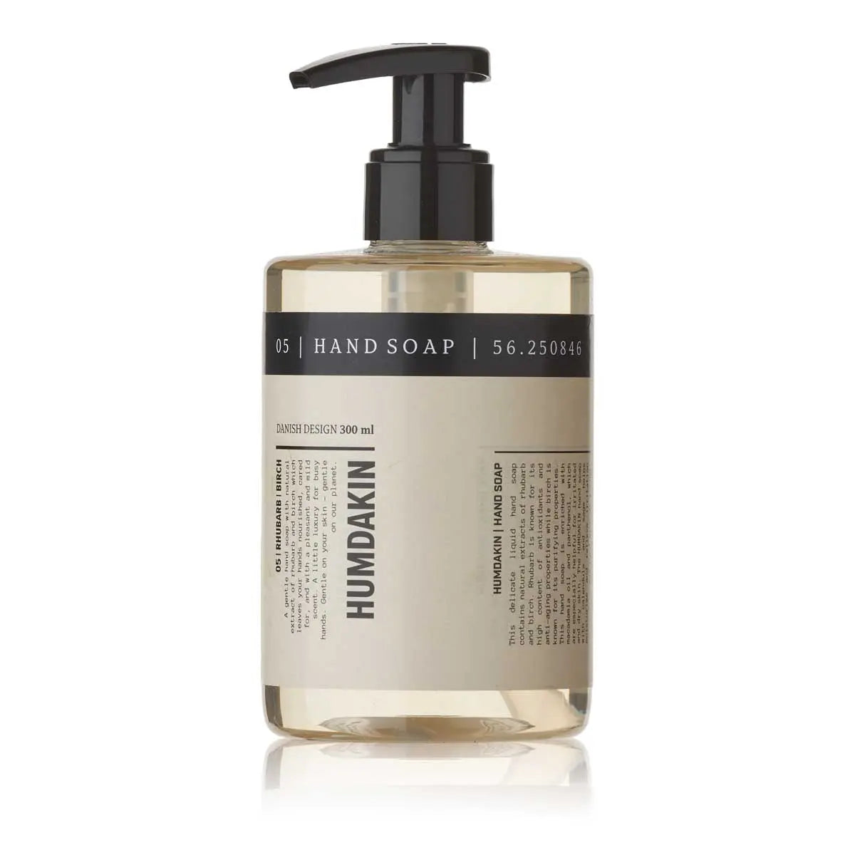 HUMDAKIN 05 Håndsæbe - Rabarber & Birk Hand Care