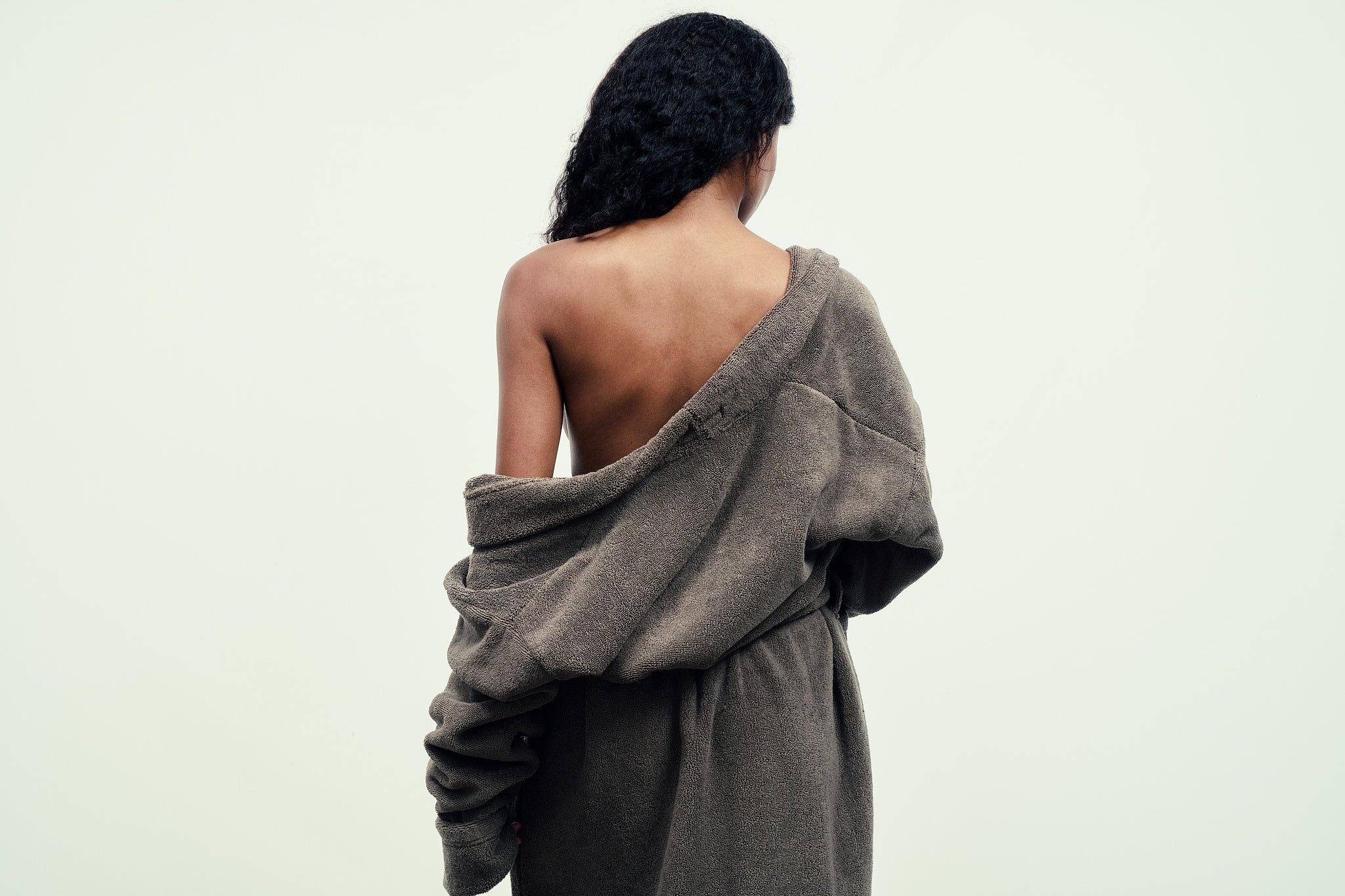 Cotton-terry Weave-knit Robe | Organic Cotton - Waldorf HUMDAKIN
