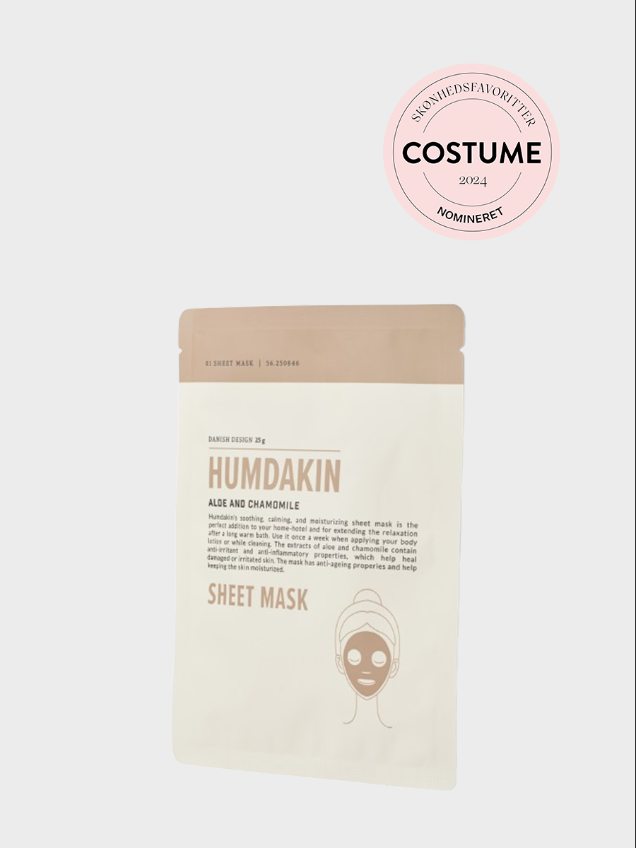 HUMDAKIN Ansigtsmaske - Aloe Vera & Kamille. Hair and Body Care 00 Neutral/No color