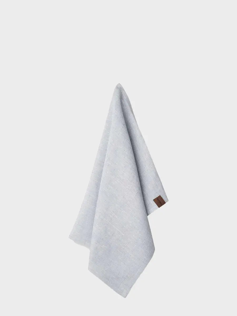 HUMDAKIN Viskestykke i hør Organic Textiles 035 Ocean
