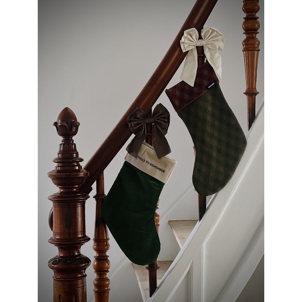 HUMDAKIN Christmas Stocking Organic textiles 250 Clean Christmas