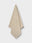 HUMDAKIN Cotton-terry Weave-knit Bath Towel Organic Textiles 01 Light Stone