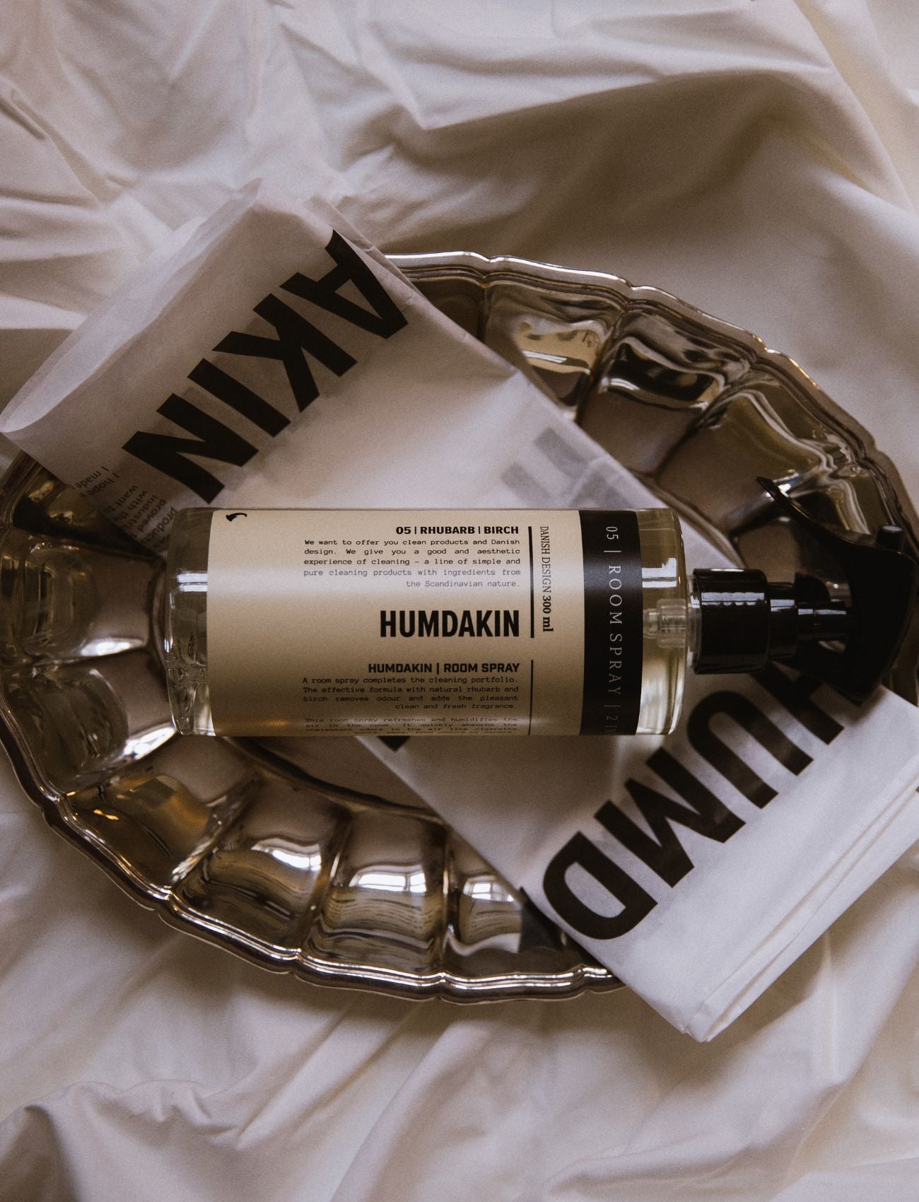 05 Rumspray 2-i-1 - Rabarber og Birk HUMDAKIN