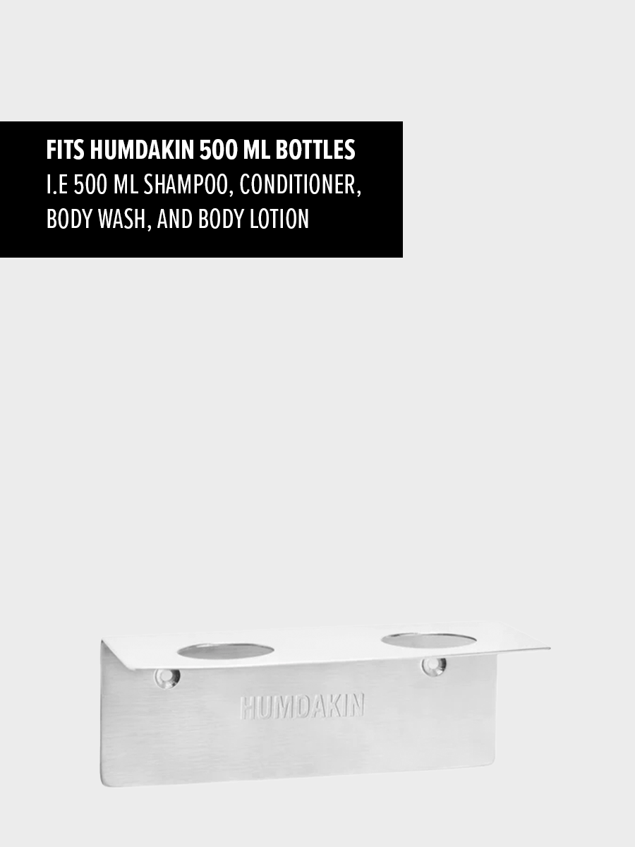 HUMDAKIN Flaskeophæng til Humdakin - Dobbelt - 500 ml. - Stål Diverse 00 Neutral/No color