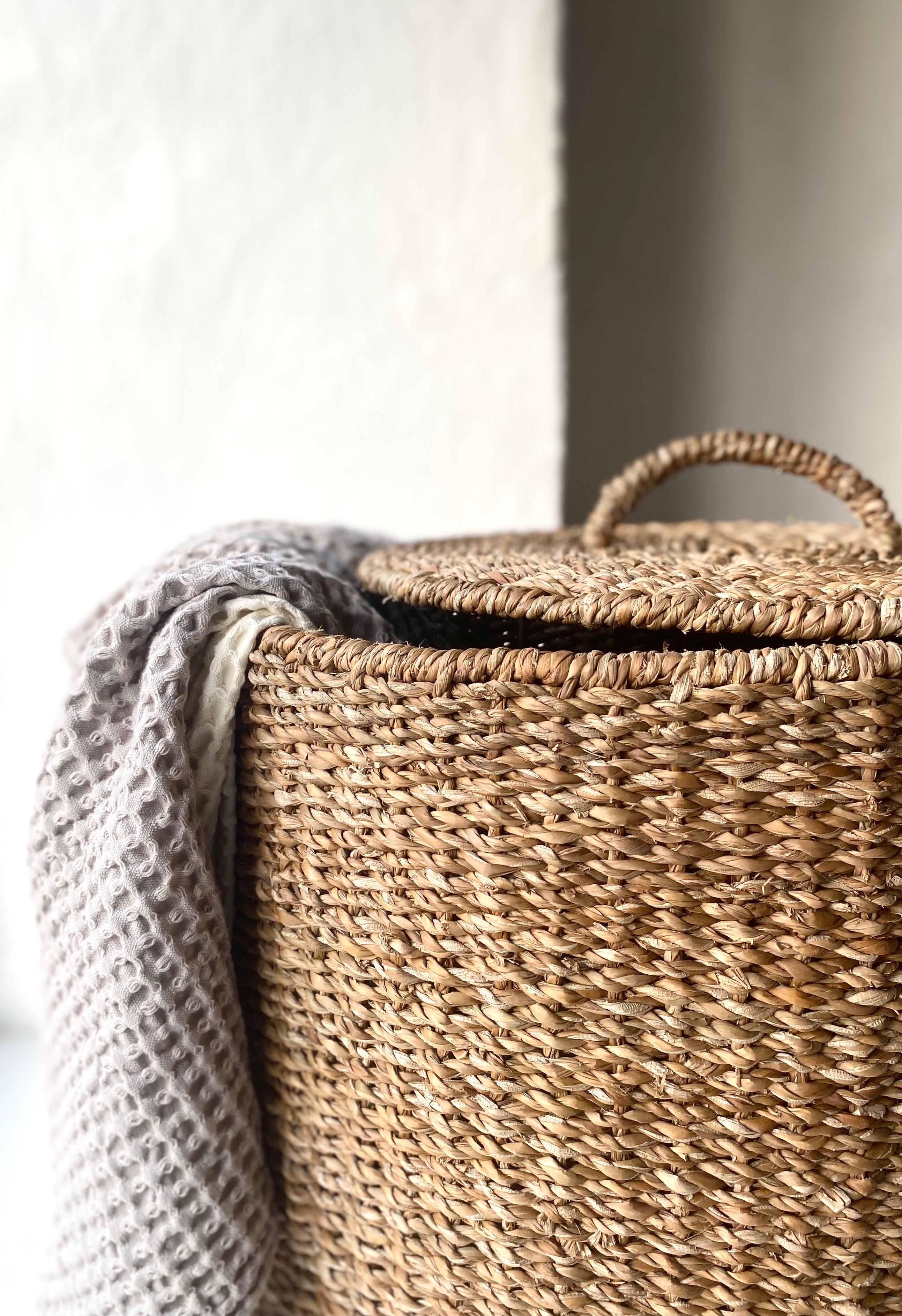 Vasketøjkurv - sæt af 2 - Organic Cotton Lining HUMDAKIN