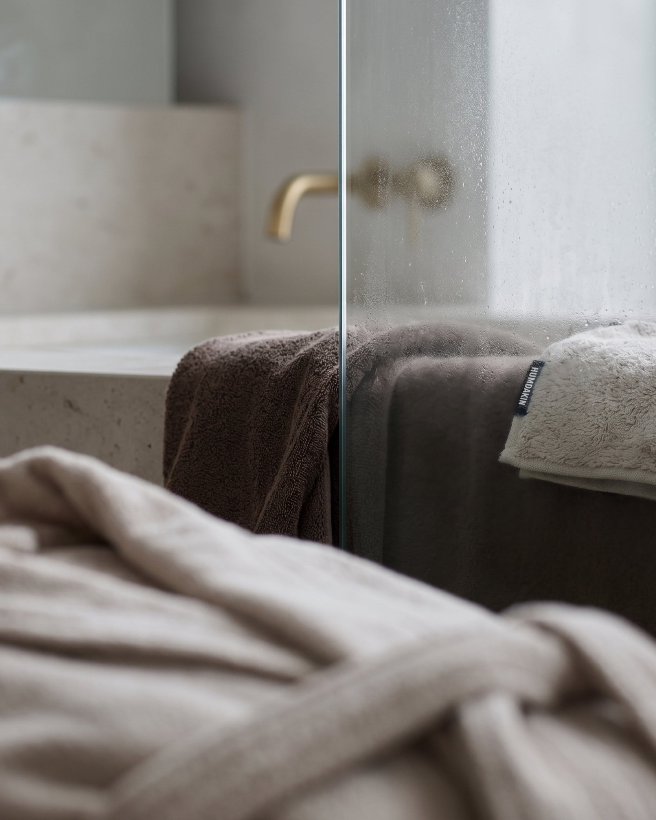 Cotton-terry Weave-knit Bath Towel - Waldorf HUMDAKIN