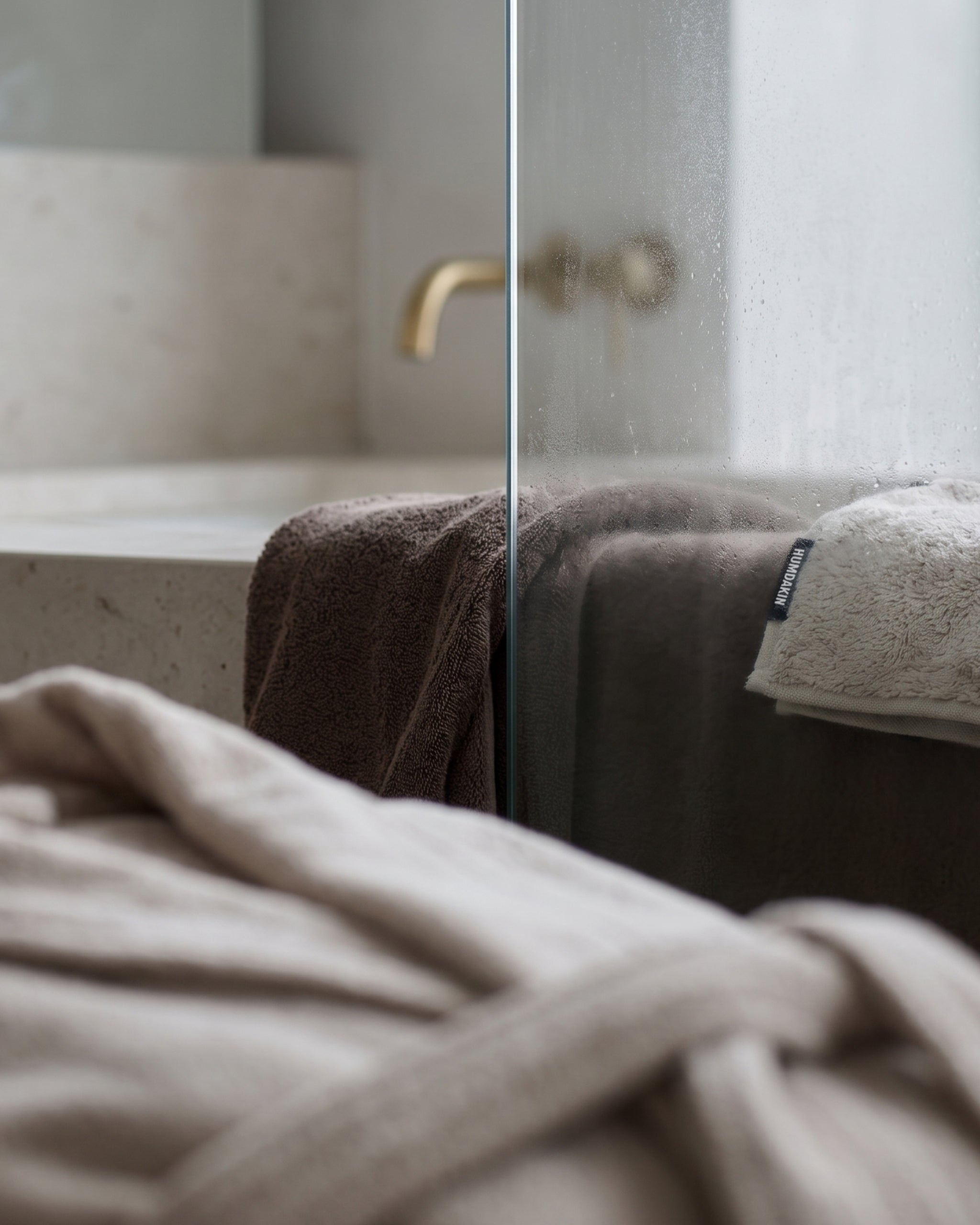 Cotton-terry Weave-knit Bath Towel - Waldorf HUMDAKIN