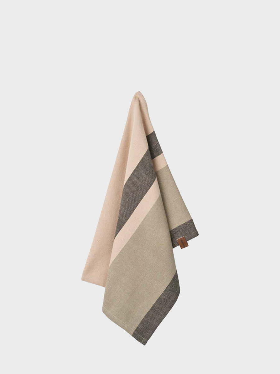 HUMDAKIN Graphic tea towels - 2 pack Organic textiles 00 Neutral/No color