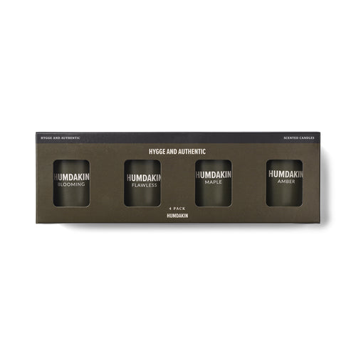 HUMDAKIN Hygge and Authentic - Duftlys - 4 stk Candle