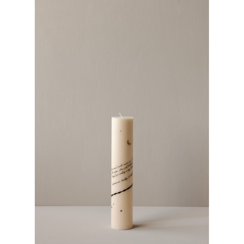 HUMDAKIN Kalenderlys Candle 250 Clean Christmas