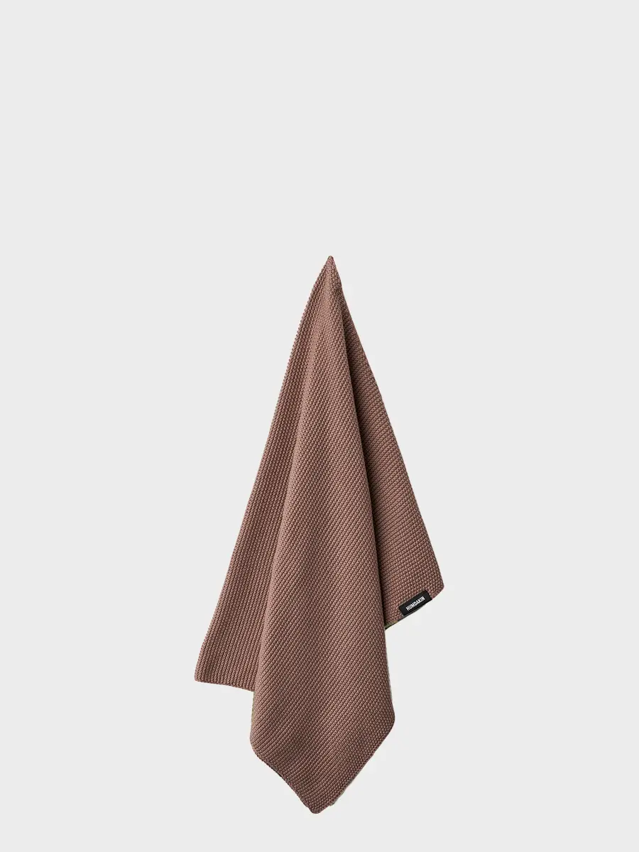 HUMDAKIN Strikket Køkkenhåndklæde Organic Textiles 07 Latte