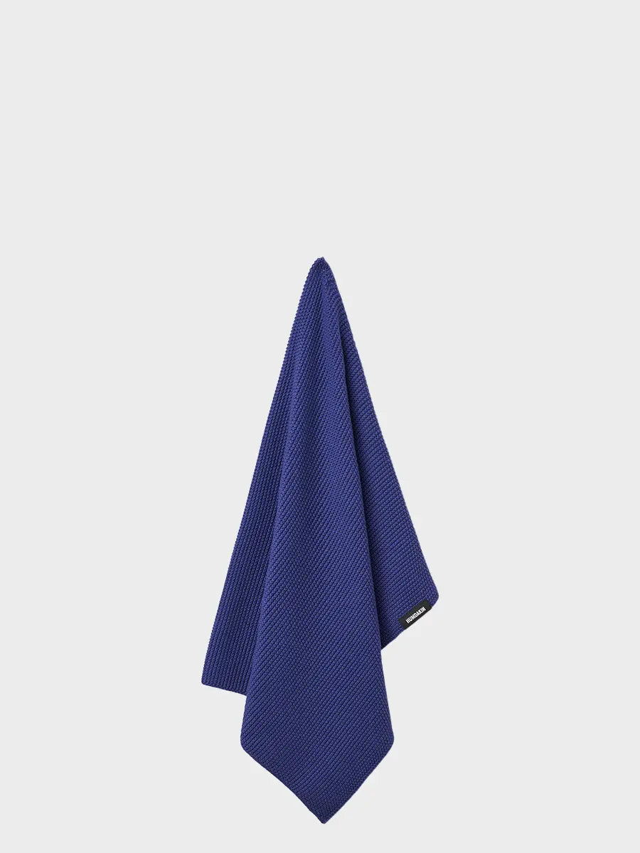 HUMDAKIN Strikket Køkkenhåndklæde Organic Textiles 227 Midnight Turbo