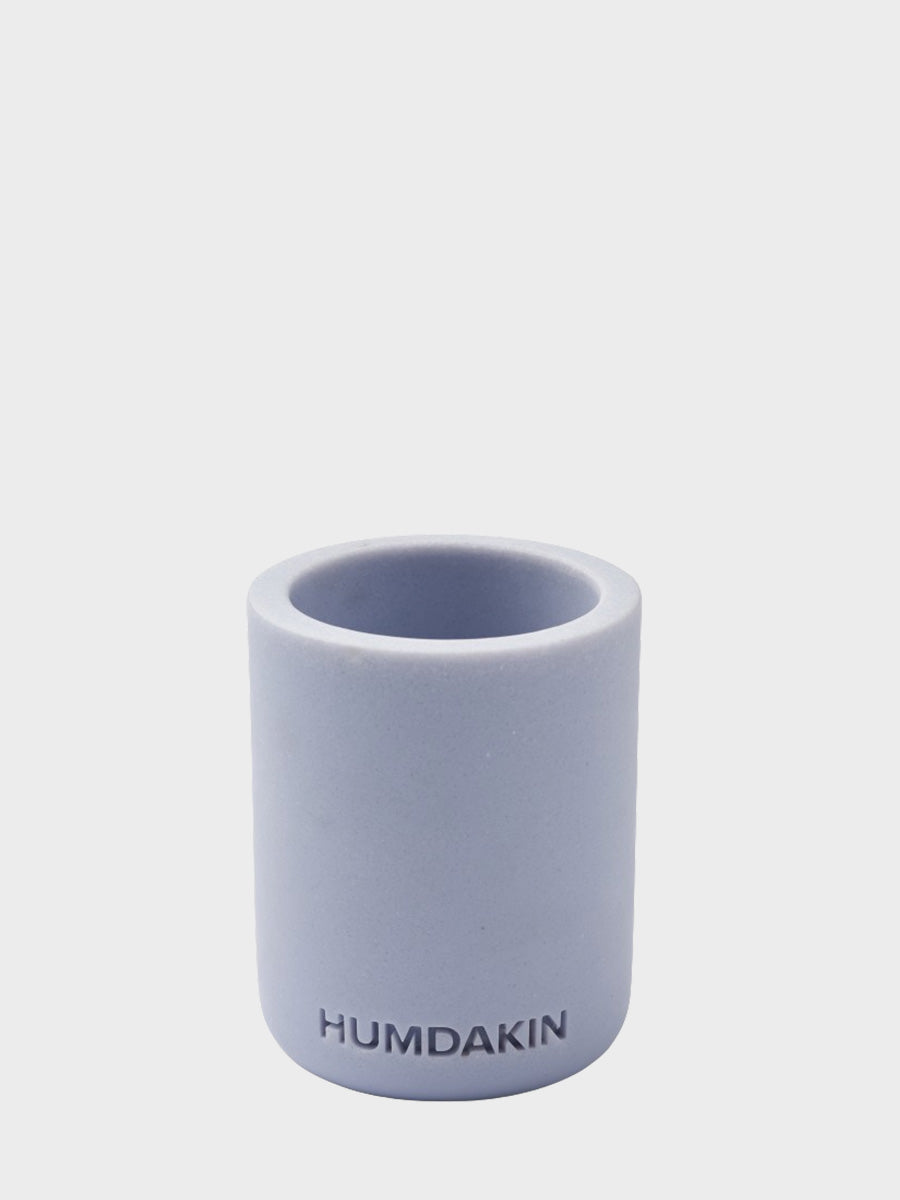 HUMDAKIN Light Sandstone Toothbrush Mug Sandstone 215 Blue Glass