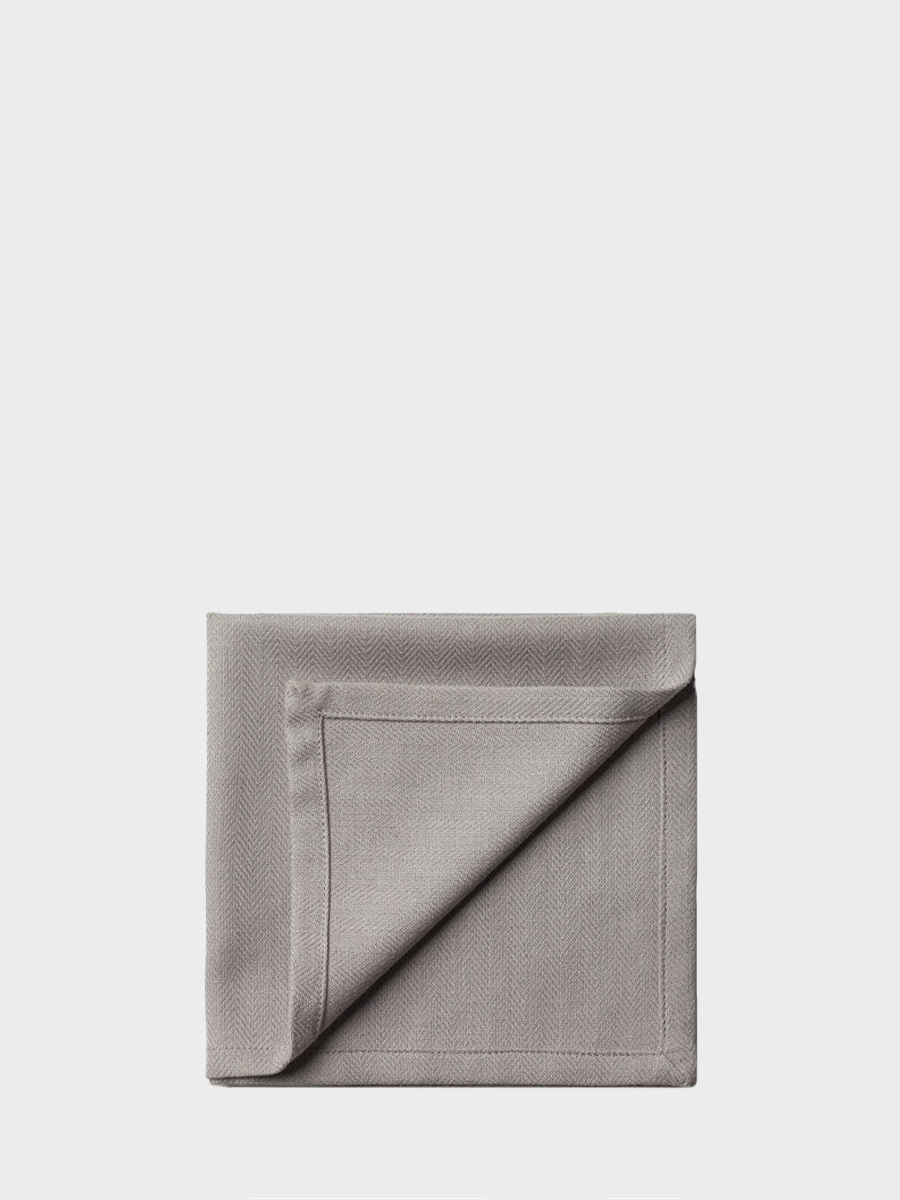 HUMDAKIN Serviet - 2 stk Organic textiles 019 Stone