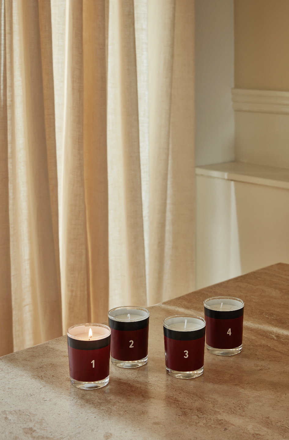 HUMDAKIN Nordisk Jul - duftlys, 4 stk Candle 00 Neutral/No color