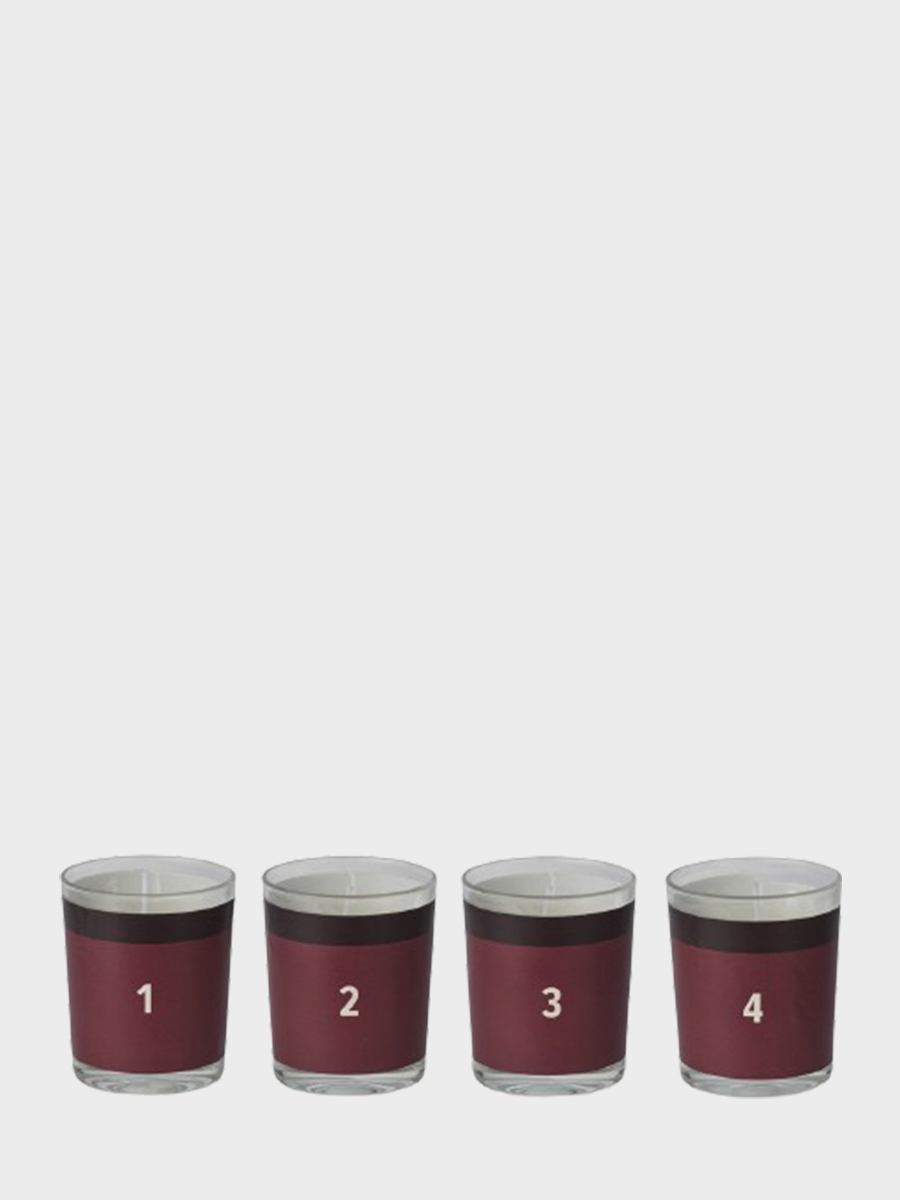 HUMDAKIN Nordisk Jul - duftlys, 4 stk Candle 00 Neutral/No color