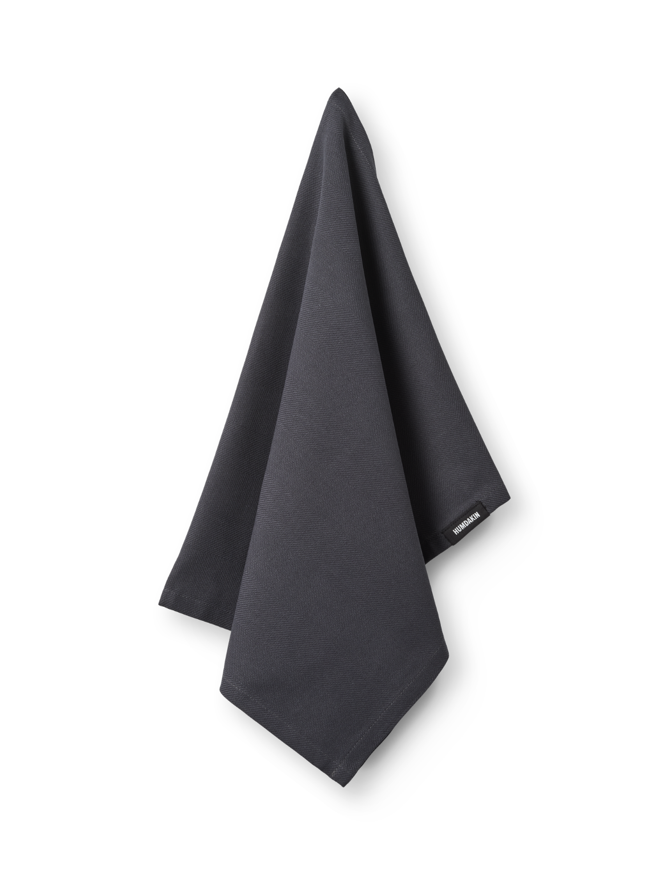 HUMDAKIN Økologisk Viskestykke - 2 stk Organic Textiles 251 Asphalt