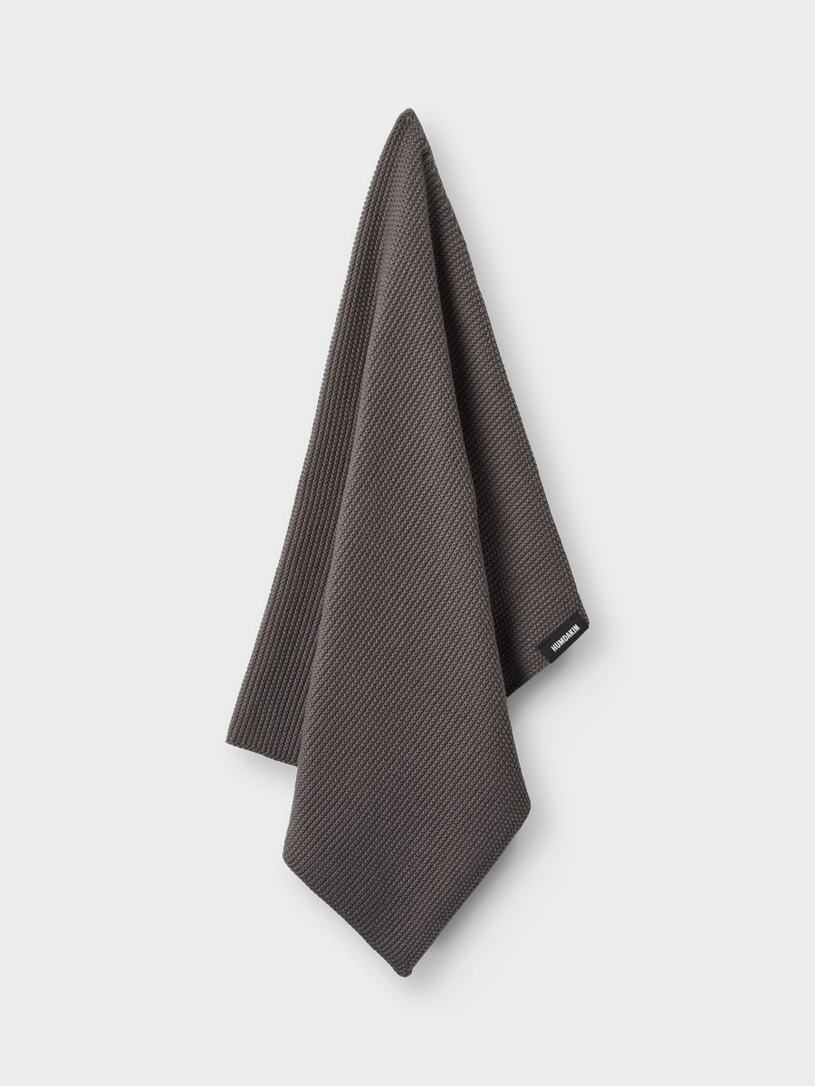 HUMDAKIN Økologisk Viskestykke - 2 stk Organic Textiles 255 Steel Grey