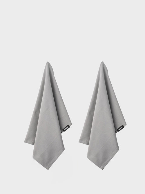 HUMDAKIN Økologisk Viskestykke - 2 stk Organic textiles 019 Stone