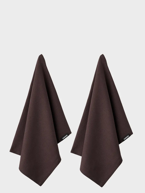 HUMDAKIN Økologisk Viskestykke - 2 stk Organic Textiles 150 Coco