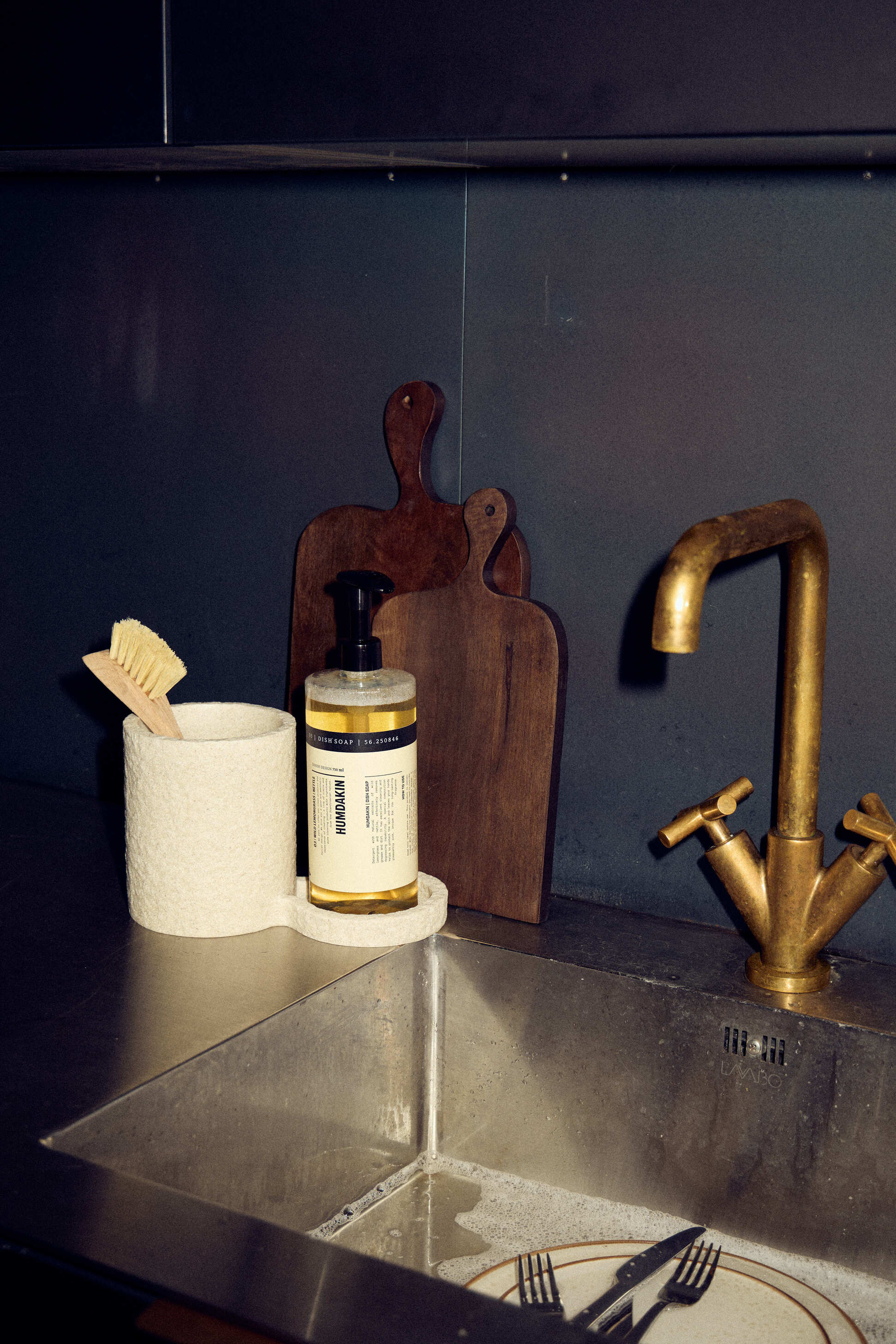 HUMDAKIN Opvaskestativ - Sandsten - lille Sandstone 00 Neutral/No color