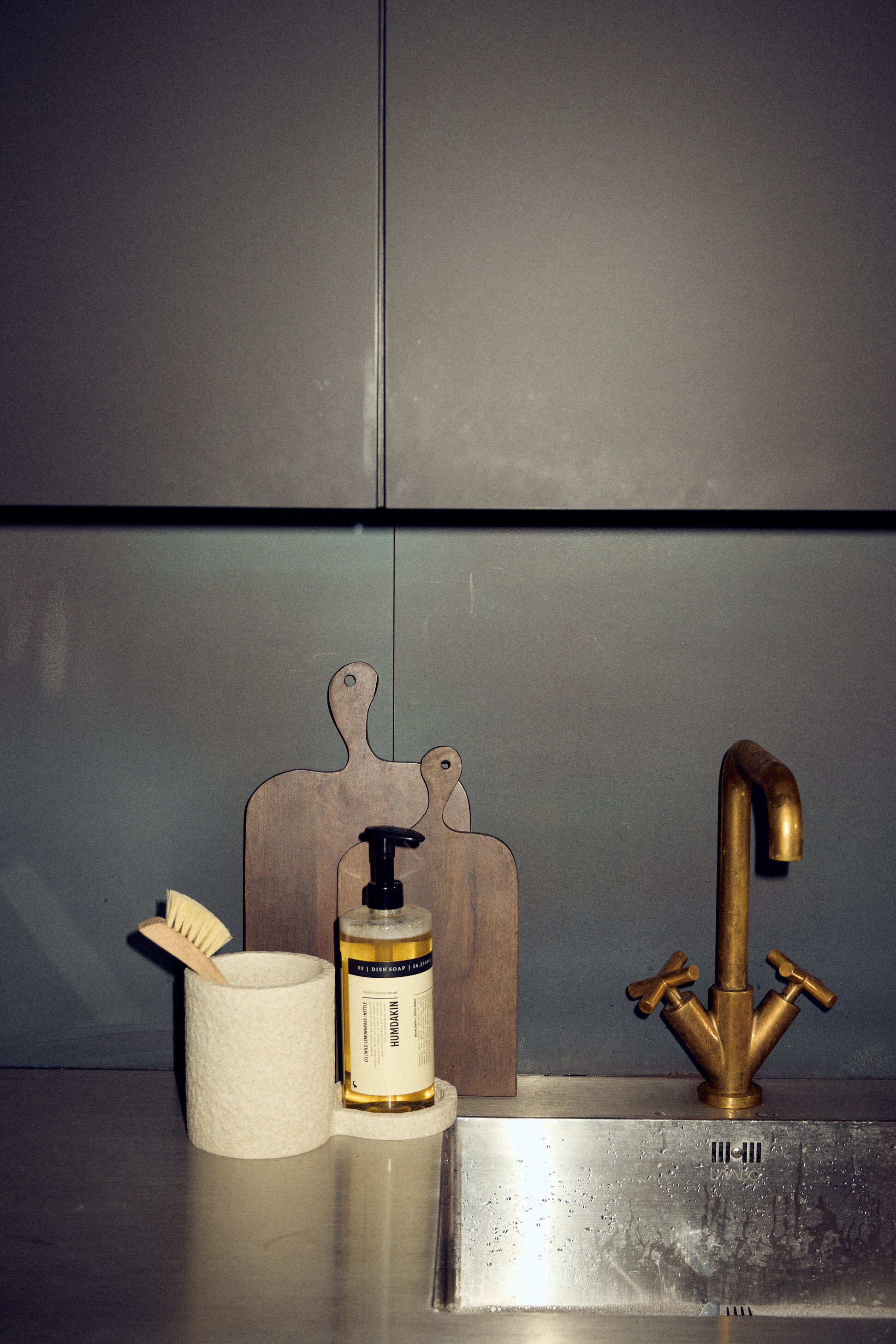 HUMDAKIN Opvaskestativ - Sandsten - lille Sandstone 00 Neutral/No color