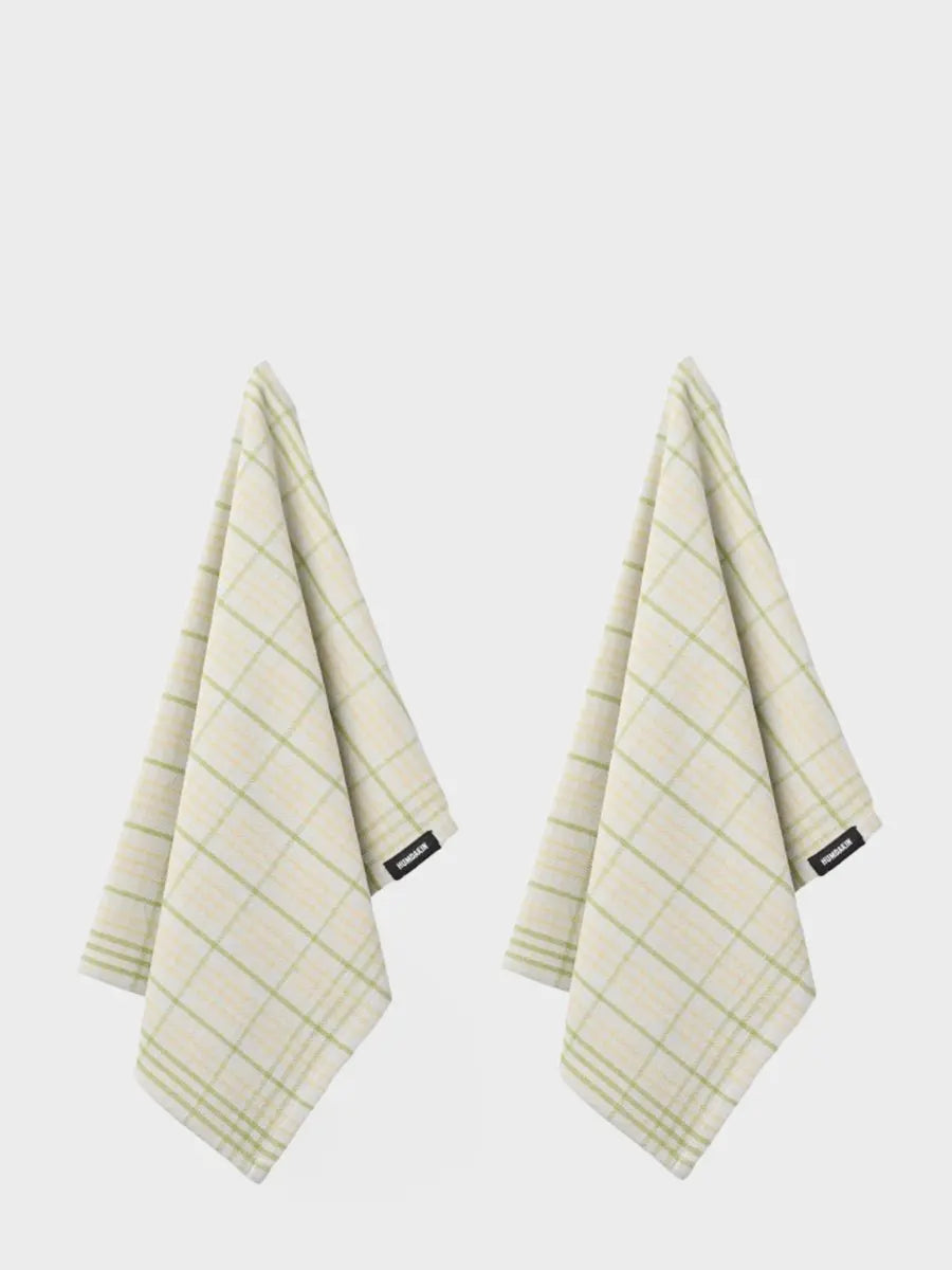 HUMDAKIN Økologisk Viskestykke - 2 stk Organic Textiles 242 Frosty Mist