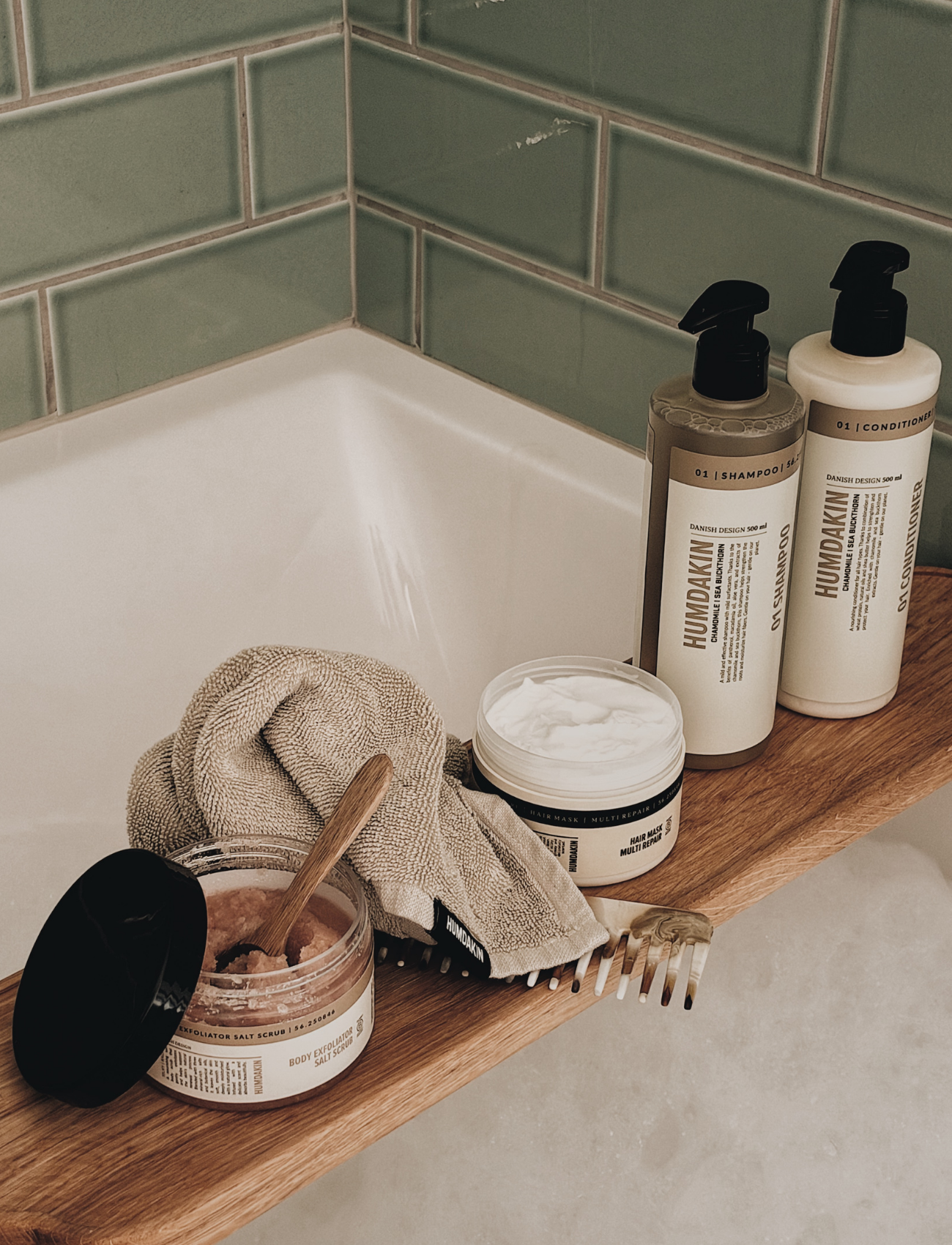 HUMDAKIN Pearl Hårmaske Multi Repair – Jasmin & Sandeltræ Hair and Body Care