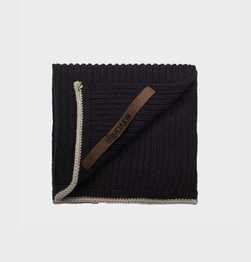 HUMDAKIN Ribbet klud 2 stk Organic textiles 123 Coal/Lt.Stone