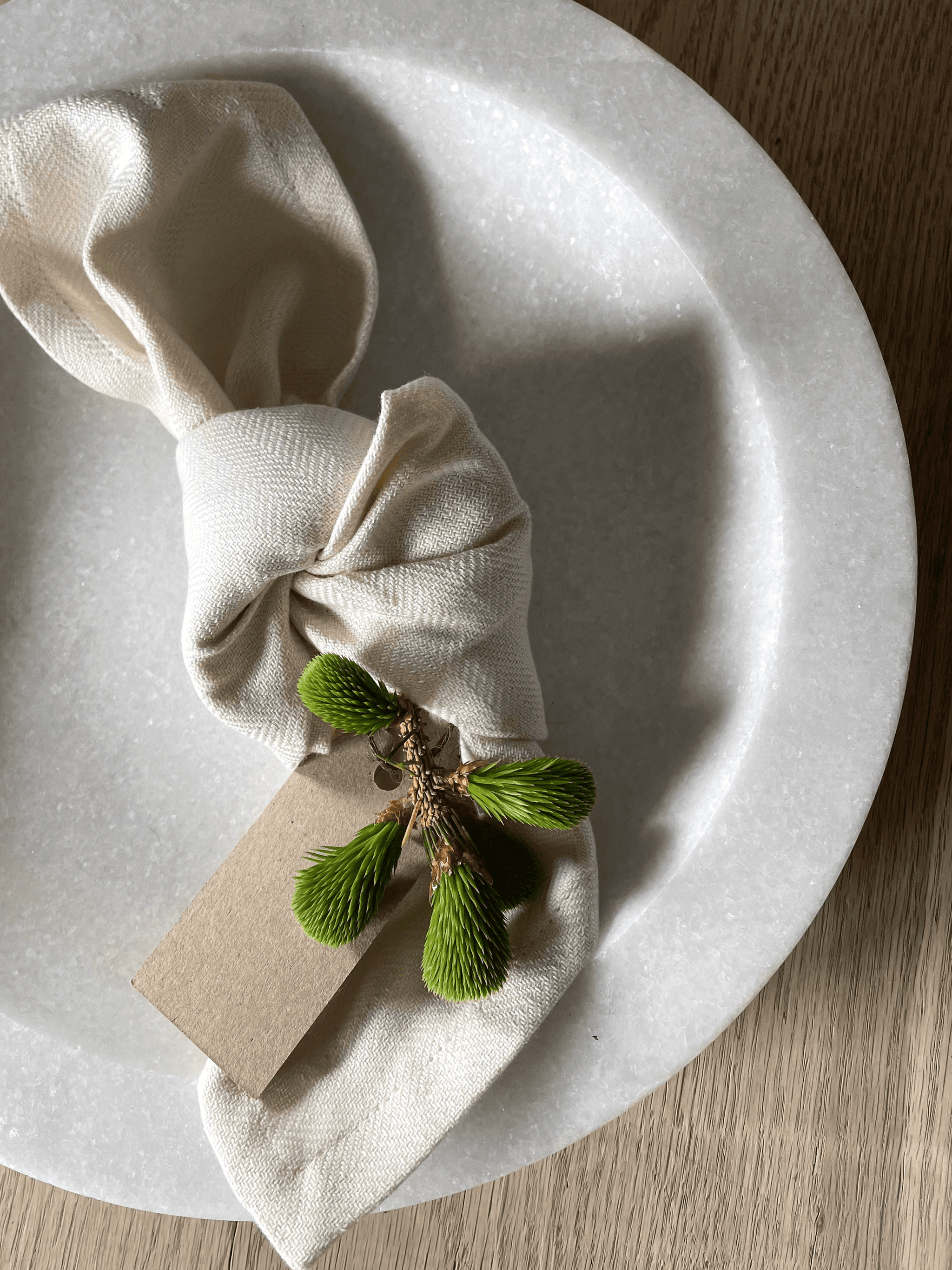 HUMDAKIN Serviet - 2 stk Organic textiles 029 Shell