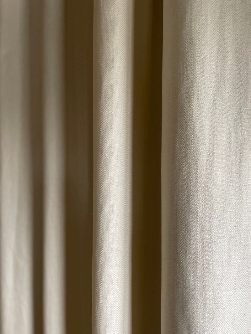 HUMDAKIN Shower Curtain Organic textiles 029 Shell