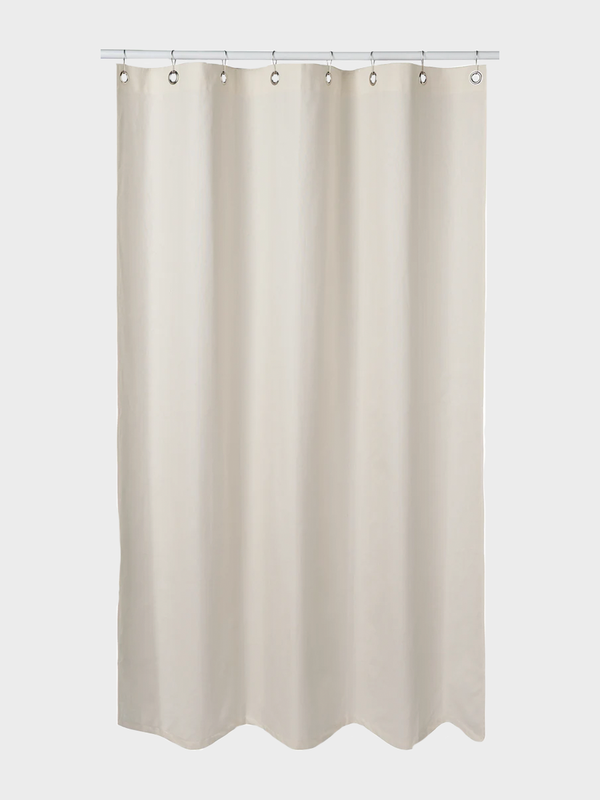 HUMDAKIN Shower Curtain Organic textiles 029 Shell