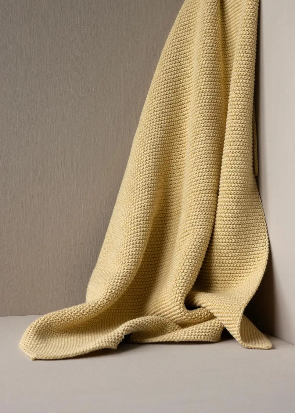 HUMDAKIN Strikket Køkkenhåndklæde Organic Textiles 246 Soft Sand