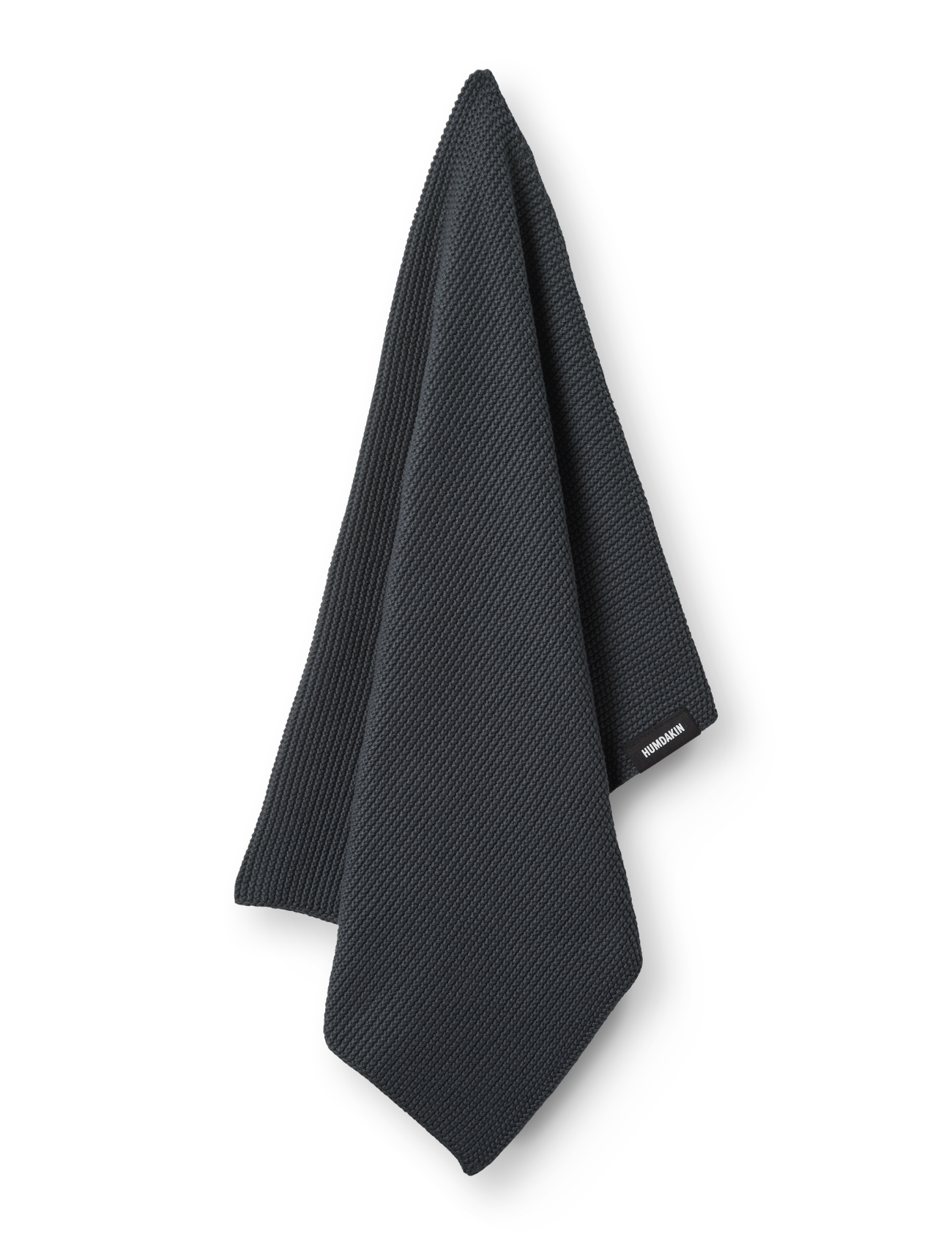 HUMDAKIN Strikket Køkkenhåndklæde Organic Textiles 251 Asphalt
