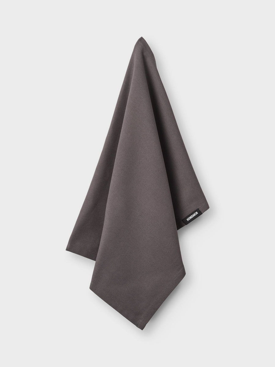 HUMDAKIN Strikket Køkkenhåndklæde Organic Textiles 255 Steel Grey