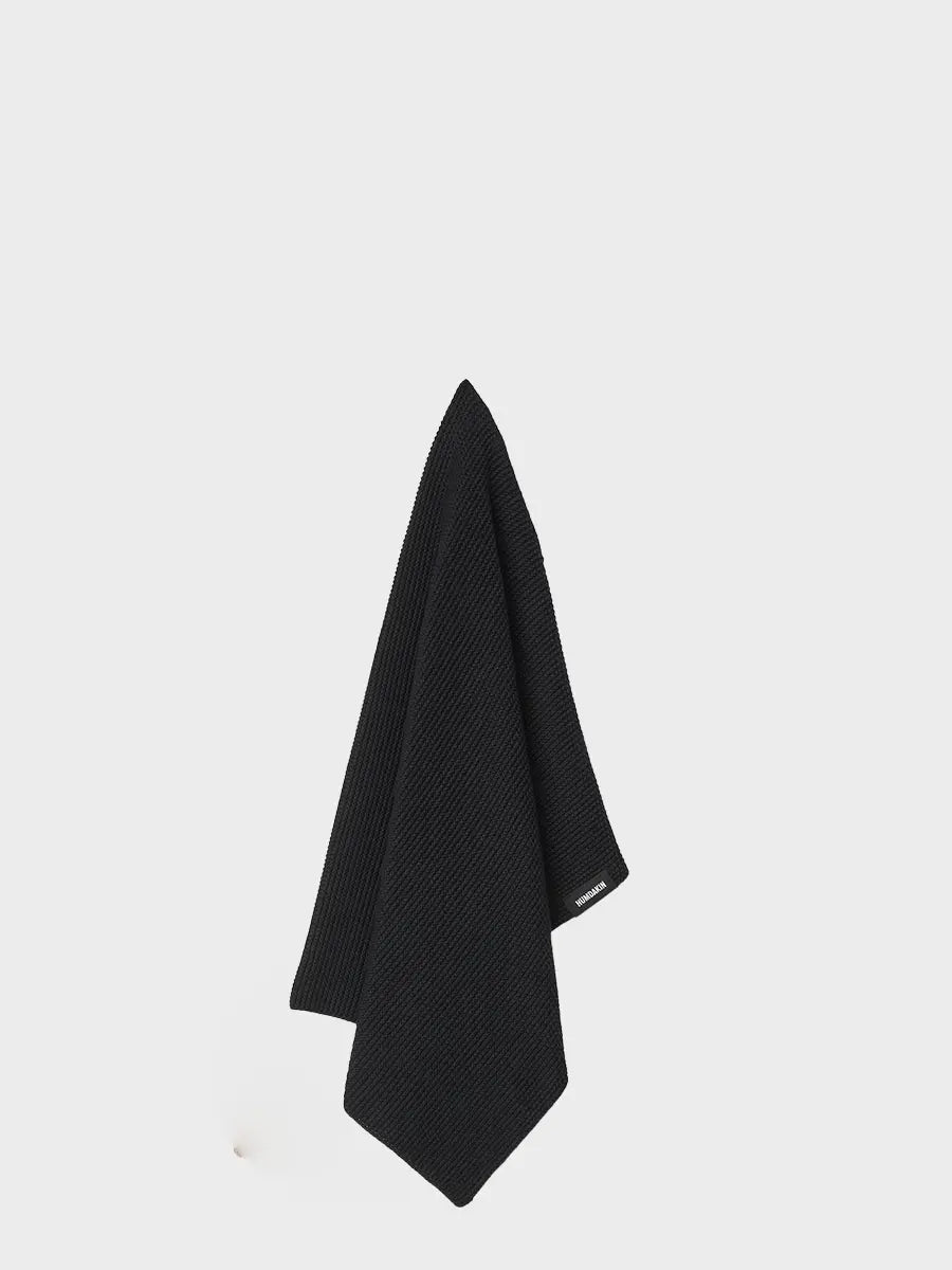 HUMDAKIN Strikket Køkkenhåndklæde Organic Textiles 020 Coal