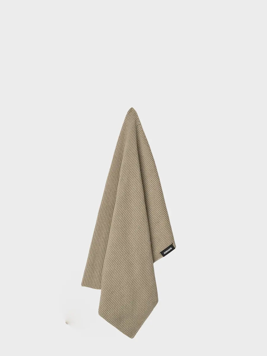 HUMDAKIN Strikket Køkkenhåndklæde Organic Textiles 026 Oak