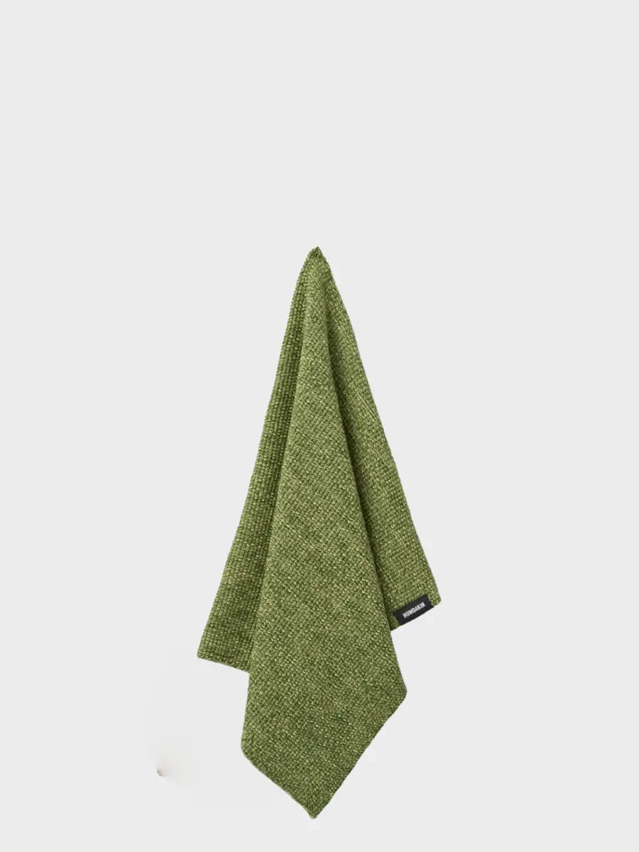 HUMDAKIN Strikket Køkkenhåndklæde Organic Textiles 241 Mossy