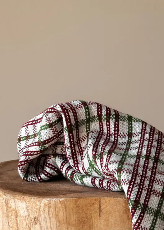HUMDAKIN Strikket Køkkenhåndklæde Organic Textiles 244 Winter Whisper