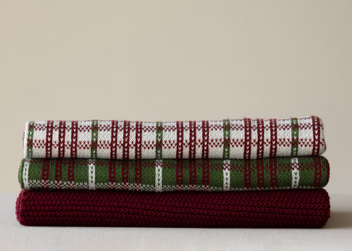 HUMDAKIN Strikket Køkkenhåndklæde Organic textiles 244 Winter Whisper