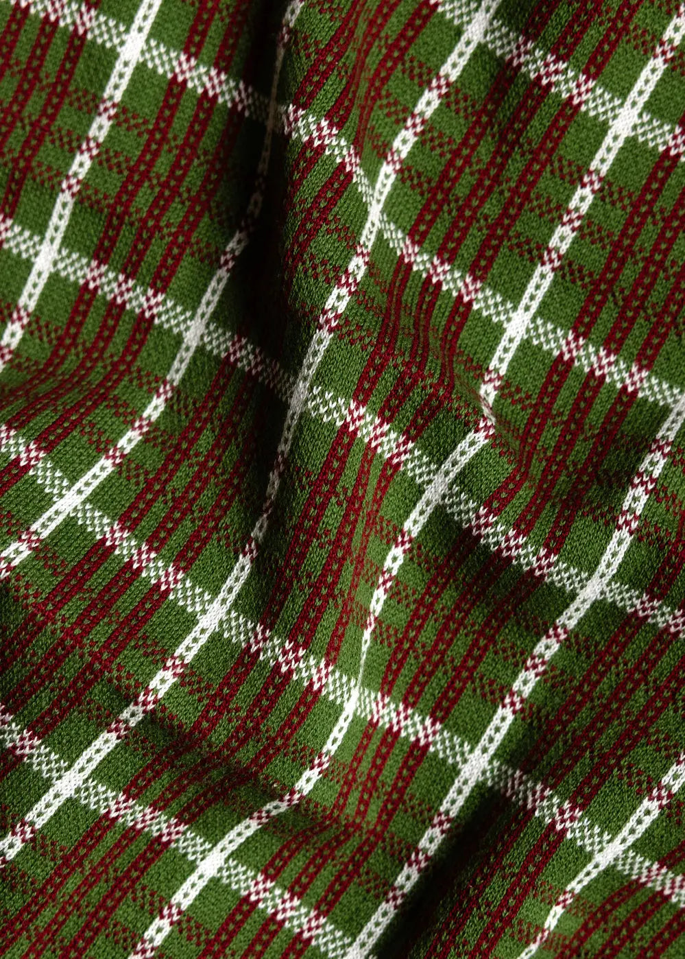 HUMDAKIN Strikket Køkkenhåndklæde Organic Textiles 245 Festive Forest