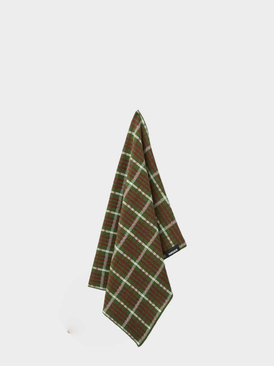 HUMDAKIN Strikket Køkkenhåndklæde Organic textiles 245 Festive Forest
