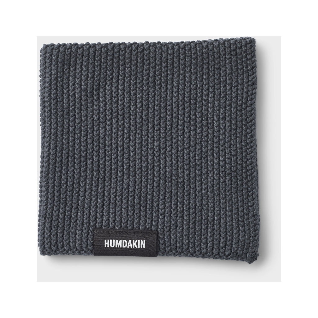HUMDAKIN Strikket karklud Organic Textiles 251 Asphalt