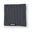HUMDAKIN Strikket karklud Organic Textiles 251 Asphalt