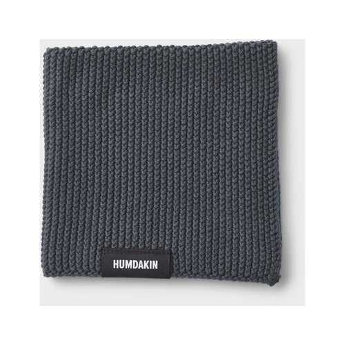 HUMDAKIN Strikket karklud Organic Textiles 251 Asphalt
