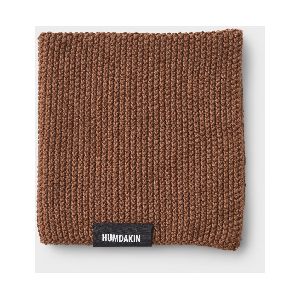 HUMDAKIN Strikket karklud Organic Textiles 256 Bison Brown