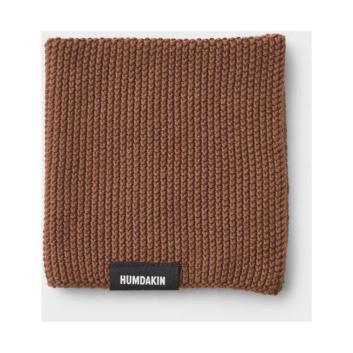 HUMDAKIN Strikket karklud Organic Textiles 256 Bison Brown