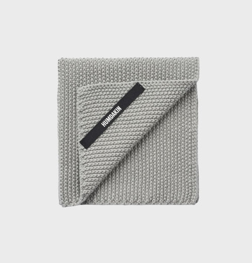 HUMDAKIN Strikket karklud Organic textiles 019 Stone