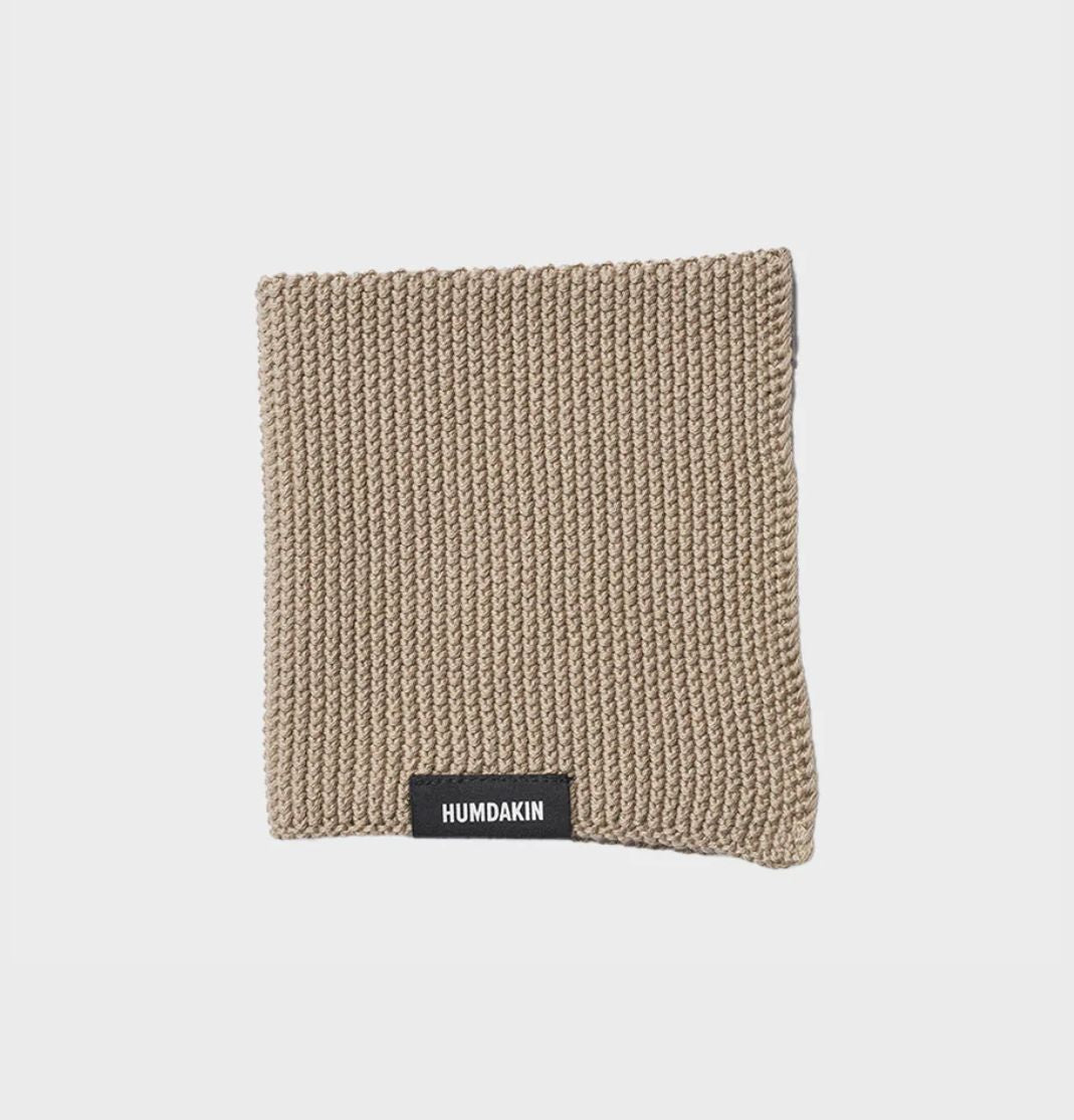 HUMDAKIN Strikket karklud Organic textiles 026 Oak